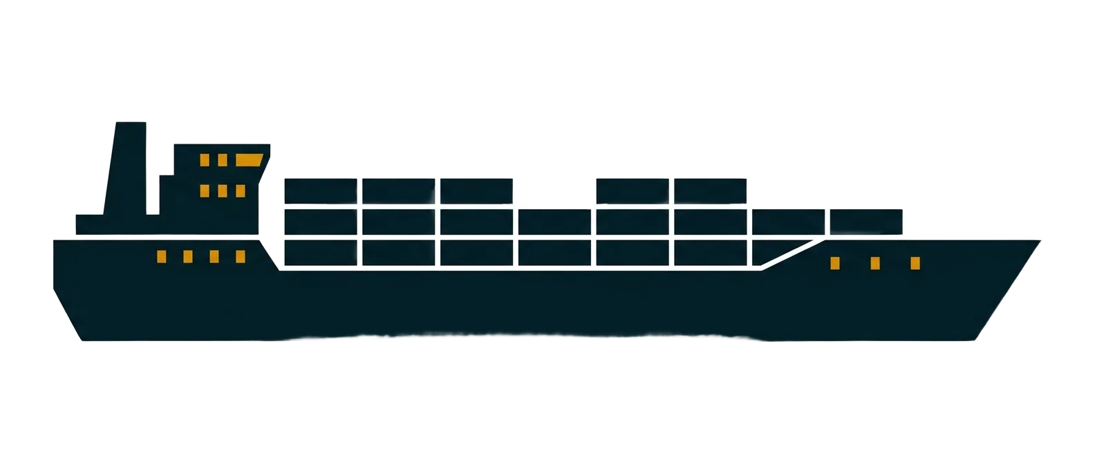 Frachtschiff auf der Elbe